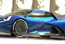 The new Hypercar Fulminea will have 4 electric motors
