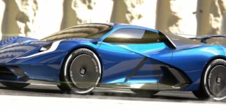 The new Hypercar Fulminea will have 4 electric motors