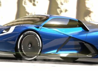 The new Hypercar Fulminea will have 4 electric motors