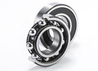 Super-fast ball bearing for electric motors