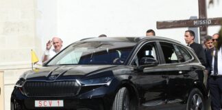 In electric … also the Pope