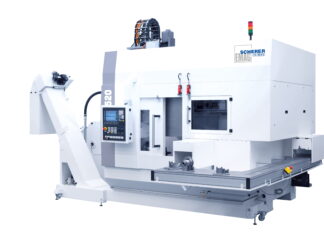 Vertical Turning Center from EMAG Scherer: Machining Large Quantities of Stator Housings with Speed and Precision
