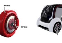 Motor in the wheel? Here is the proposal by Hitachi