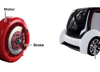 Motor in the wheel? Here is the proposal by Hitachi