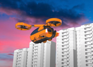 Here is Carcopter drone taxi