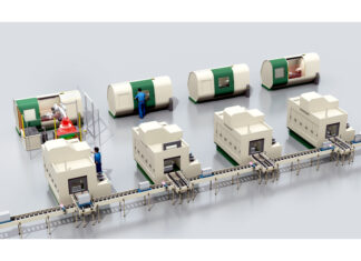 Electric motor’s factory: safe collaboration between men and robots