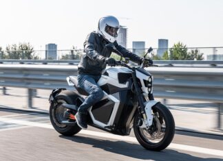 Verge TS, here is the electric motorbike with the motor in the wheel