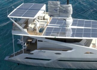 Zero-emission yacht