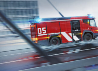 USA, the first 100% electric fire truck