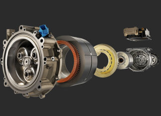 Lucid Air, innovative electric motors with differential integrated into the rotor