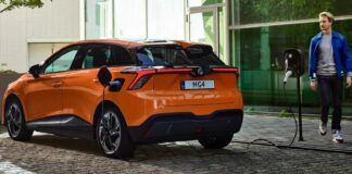 European début for MG4 Electric