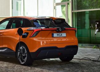 European début for MG4 Electric