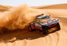 Audi, electric under test at Morocco rally