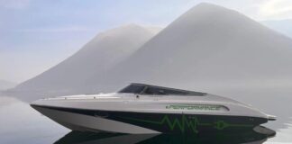 Revealed the day cruiser Performance e801 that sails at over 50 knots