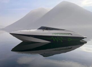 Revealed the day cruiser Performance e801 that sails at over 50 knots