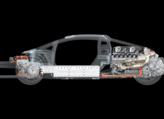 Supercar Lamborghini: the four-wheel drive makes its debut in full electric mode