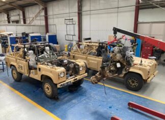 British Army’s Land Rover will have the electric traction