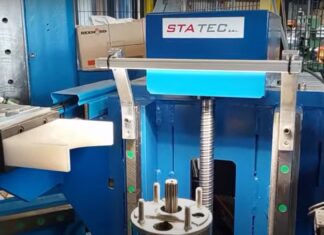 Automation for the handling and assembly of the electric motor