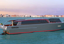 Repower, the new full electric boat designed for Venice Lagoon