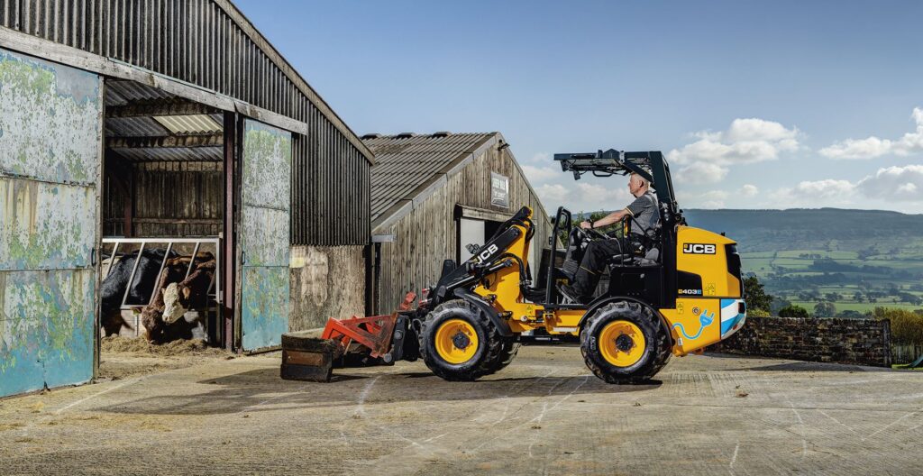 The electric course of JCB goes on with a new wheel loader Electric