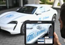 ZF presents the compact concept car EVbeat