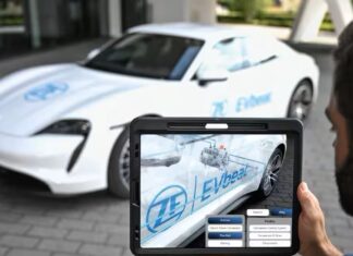 ZF presents the compact concept car EVbeat