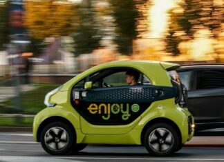 More and more electric car sharing also in Rome