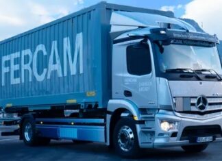 First field test of 100% electric truck for Fercam