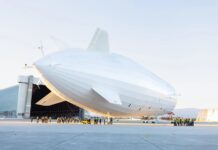 Flight tests for the largest electric airship in the world