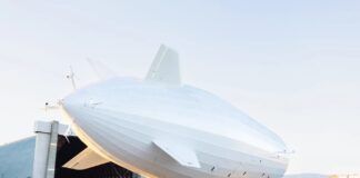 Flight tests for the largest electric airship in the world