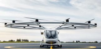 Drones for the transport from the airport to Rome