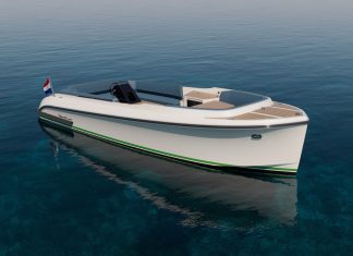 Galvani Boats releases the full electric day cruiser