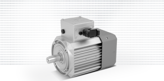 Specific motor combination for intralogistics