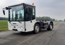 Electric motor for the waste collection