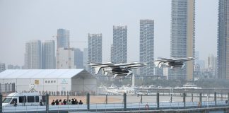 China, flying autonomously the first interurban electric air taxi