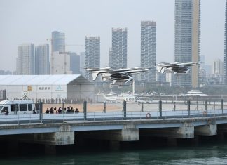 China, flying autonomously the first interurban electric air taxi