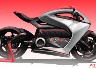 The new electric design motorbike is coming