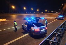 Italy, a Tesla vehicle enters service as the first electric patrol car