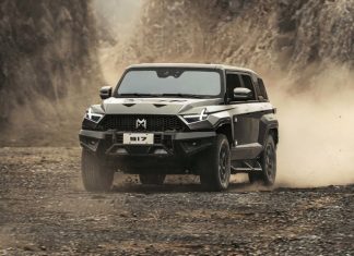 Presented the new Chinese SUV with 4 electric motors