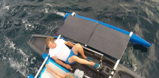 Electric boating, here is the electric kayak pedayak solar