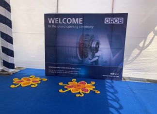 GROB opens its sixth production plant in India Grob opens