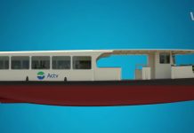 Retrofit of a motorboat presented in Venice Retrofit of a motorboat