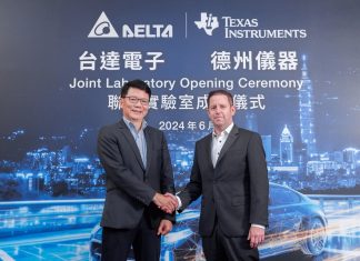 A collaboration to advance electric vehicle onboard charging Texas Instruments announced a long-term collaboration with Delta Electronics, a global power and energy management manufacturer, to