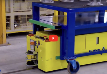 A new handling system based on AGV for M.G.M. Motori Elettrici a new handling agv system