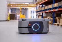 Automation in logistics for electric motor warehouse