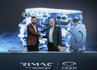 Ceer and Rimac partnership for high-performance electric drive systems