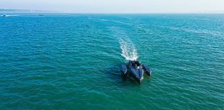 Trifoiler Demonstrator for fast ferry