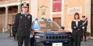 The electric choice of the Carabinieri