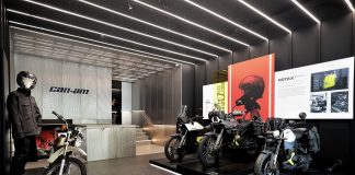 BRP opens a flagship store in Paris: spotlight on the new Can-Am electric motorcycles