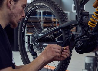 The first forged carbon monocoque e-bike frame with a fully integrated power unit The first forged carbon monocoque e-bike frame with a fully integrated power unit